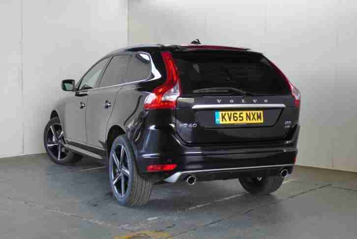 2015 Volvo XC60 R-Design Lux Nav with Winter and Driver Support Pack Diesel blac