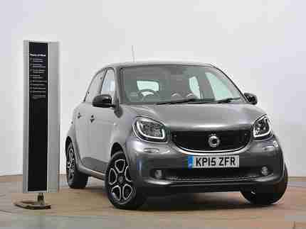 2015 smart forfour New smart prime Petrol grey Manual