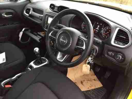 2016 16 JEEP RENEGADE 1.4 LONGITUDE 5D 138 BHP