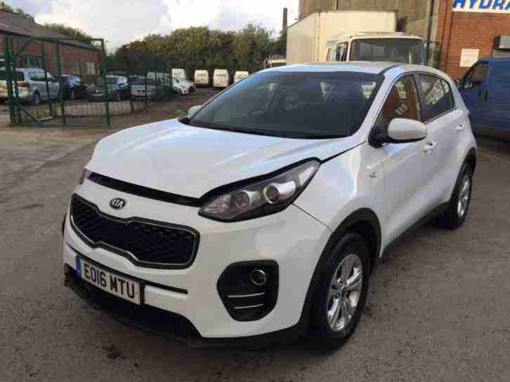 2016 16' KIA SPORTAGE 1 ISG 1.7 CRDi DIESEL MPV * NEW SHAPE * Salvage Damaged