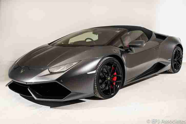 2016 16 LAMBORGHINI HURACAN LP610-4 SPYDER 5.2 LIFTING SYSTEM