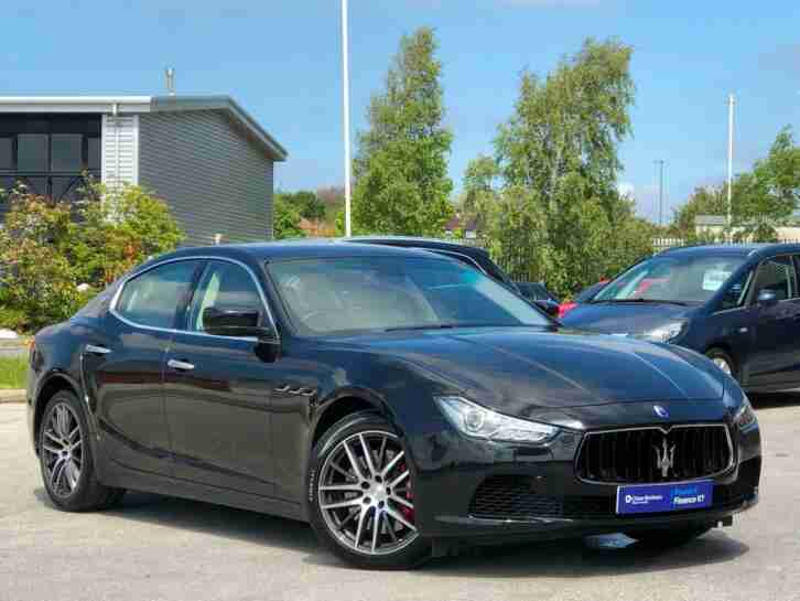 2016 16 Maserati Ghibli 3.0 V6 TT (330 BHP) 4dr AUTO + 1 OWNER + VAT QUAL