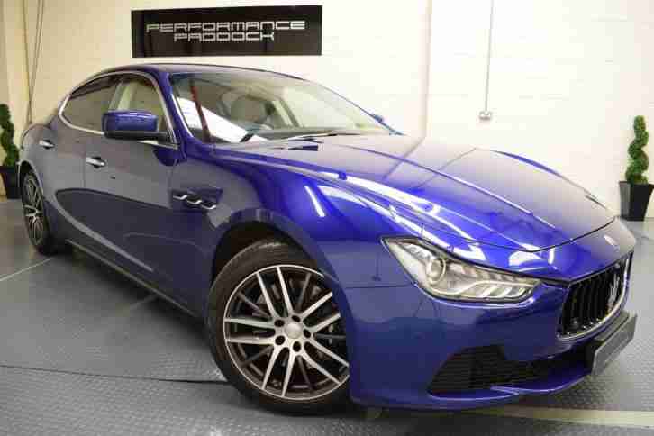2016 '16' Maserati Ghibli 3.0TD ( 275ps ) ( s/s ) Auto Blu Emozione
