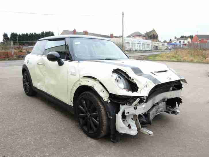 *2016 16 REG* BMW MINI COOPER S 2.0 TURBO NEW SHAPE SPORT COUPE DAMAGED SALVAGE