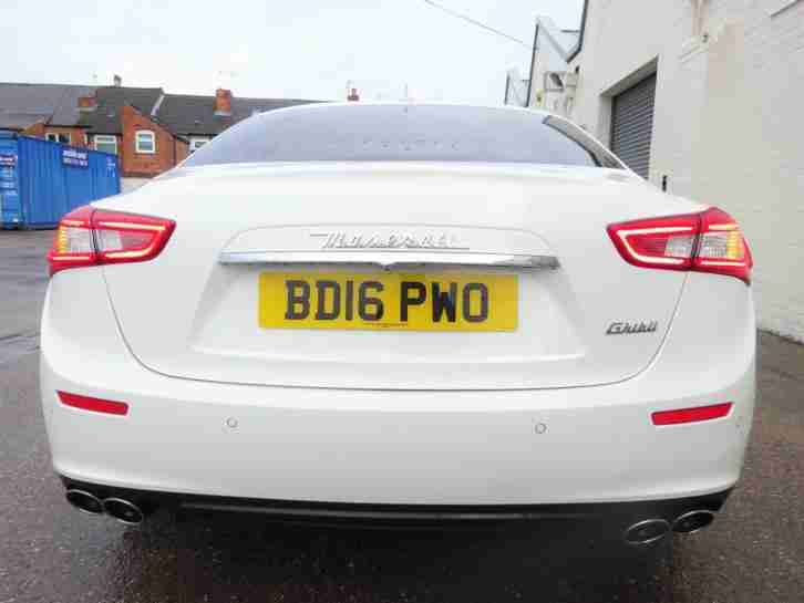 **2016 16 REG** MASERATI GHIBLI 3.0TD DV6 DIESEL AUTO NEW SHAPE DAMAGED SALVAGE