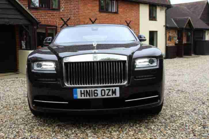 2016 16 ROLLS-ROYCE WRAITH 6.6 V12 RHD 2D AUTO 624 BHP