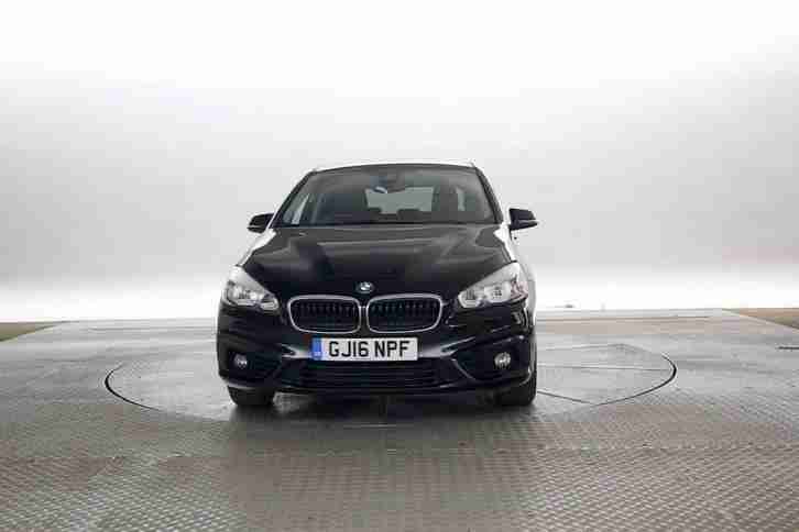 2016 (16 Reg) BMW 218i 1.5 Sport Active Tourer Black 5 STANDARD PETROL MANUAL