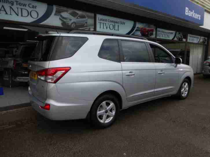 2016 16 SSANGYONG TURISMO 2.2D S 7 SEAT MPV DIESEL