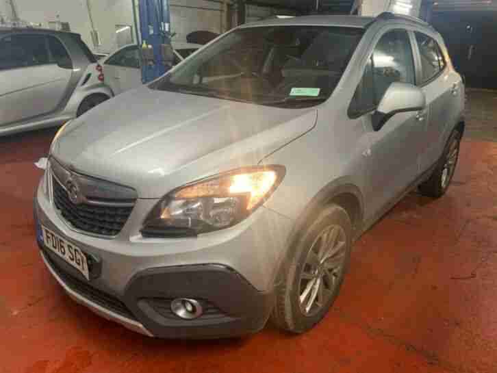 2016 16 VAUXHALL MOKKA 1.6 CDTI TECH LINE DAMAGED REPAIRABLE SALVAGE