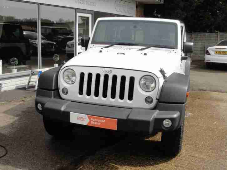2016 65 JEEP WRANGLER 3.6 V6 PETROL AUTOMATIC UNLIMITED 5 DOOR WITH REMOVABLE HA