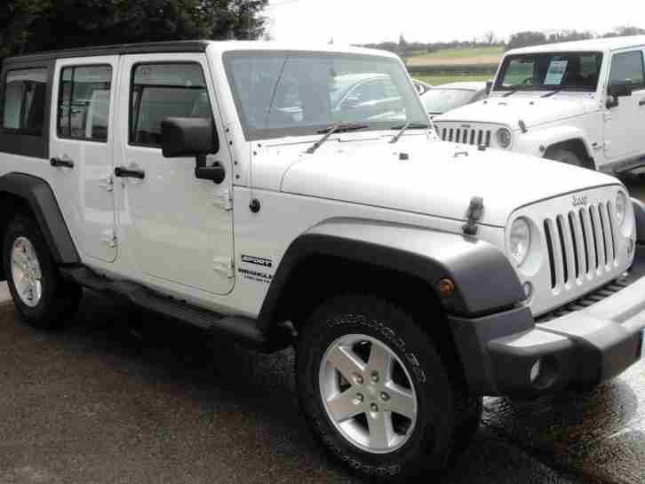 2016 65 JEEP WRANGLER 3.6 V6 PETROL AUTOMATIC UNLIMITED 5 DOOR WITH REMOVABLE HA