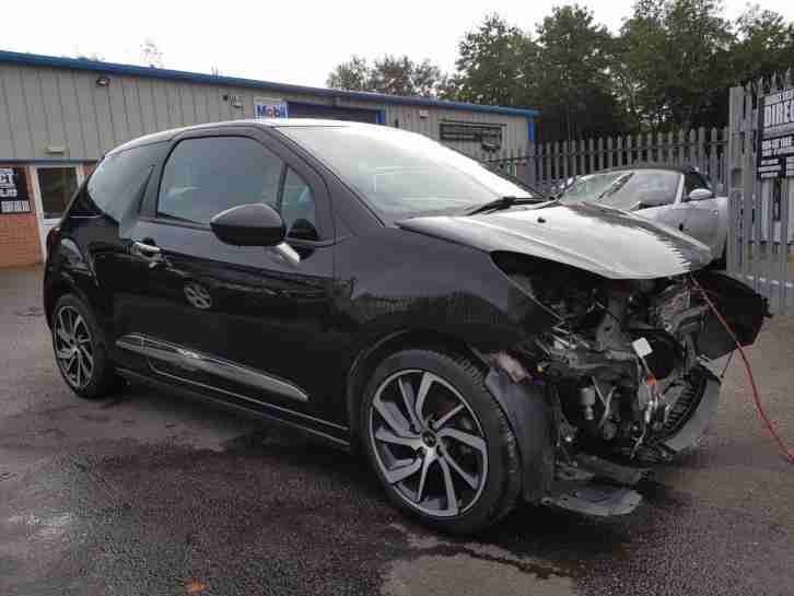 2016 *65* REG CITROEN DS3 1.2 DSTYLE NAV PURET LIGHT DAMAGED REPAIRABLE SALVAGE