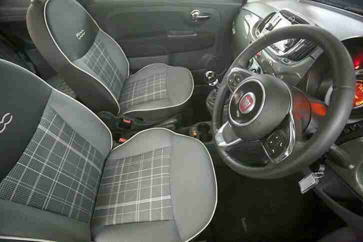 2016 (65 Reg) Fiat 500 1.2 Lounge Tech House Grey 3 STANDARD PETROL MANUAL