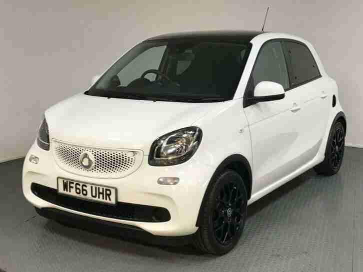 2016 66 SMART FORFOUR 1.0 EDITION WHITE 5D AUTO 71 BHP
