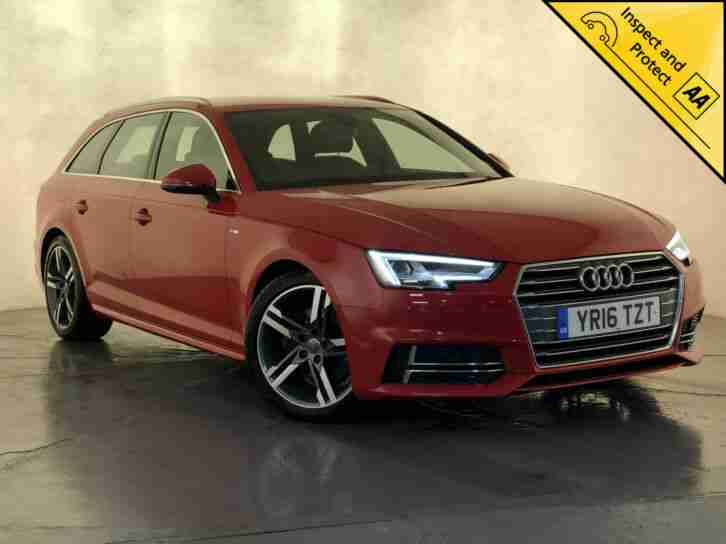 2016 AUDI A4 S LINE TDI SAT NAV 3 ZONE CLIMATE CONTROL 1 OWNER SERVICE HISTORY