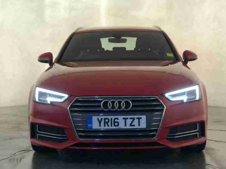 2016 AUDI A4 S LINE TDI SAT NAV 3 ZONE CLIMATE CONTROL 1 OWNER SERVICE HISTORY