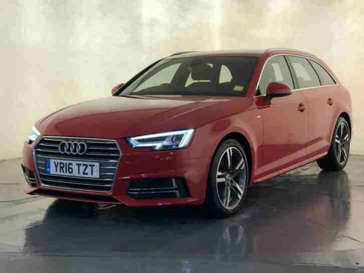 2016 AUDI A4 S LINE TDI SAT NAV 3 ZONE CLIMATE CONTROL 1 OWNER SERVICE HISTORY