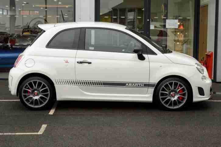 2016 Abarth 500 595 Competizione 1.4i 16V T-Jet 180 BHP Petrol white Manual