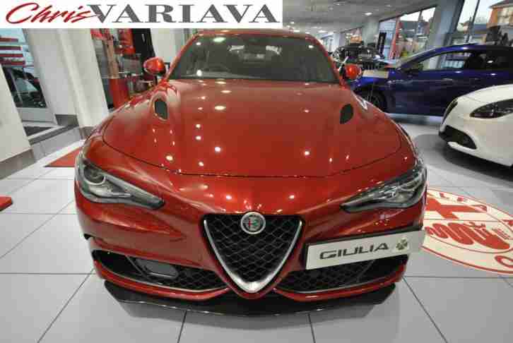 2016 Alfa Romeo Giulia V6 BITURBO QUADRIFOGLIO Petrol red Automatic