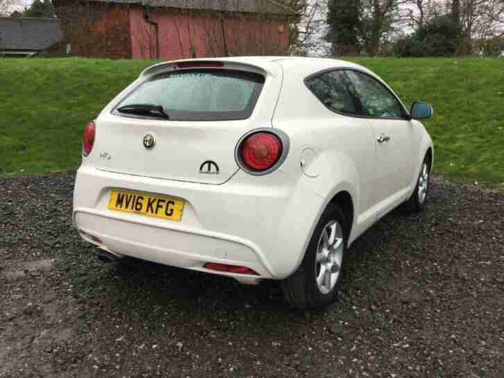 2016 Alfa Romeo Mito 0.9 TB TwinAir Progression Hatchback 3dr Petrol Manual (s/s