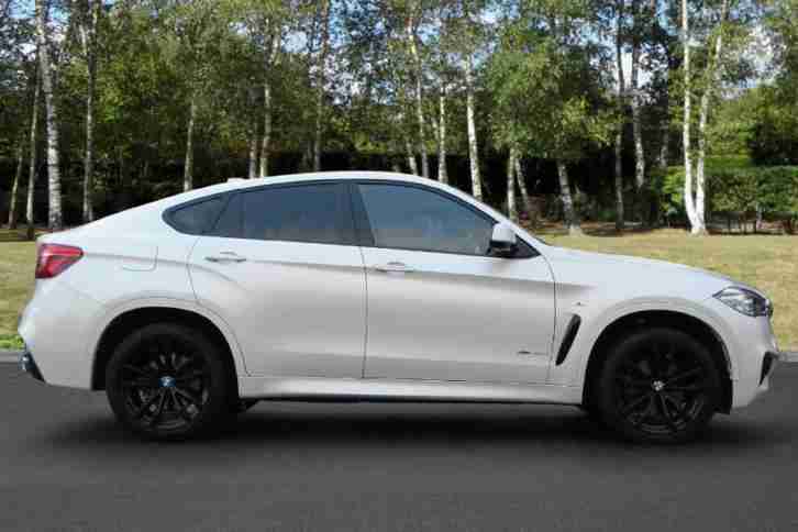 2016 BMW X6 3.0TD xDrive40d M Sport Diesel white Automatic