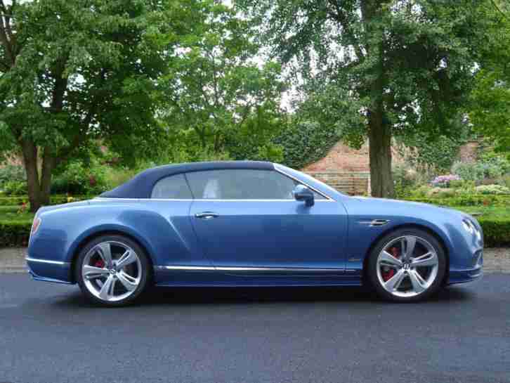2016 Bentley Continental GT SPEED Petrol blue Automatic