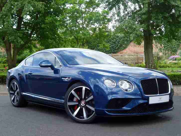 2016 Bentley Continental GT V8 S MDS Petrol blue Automatic
