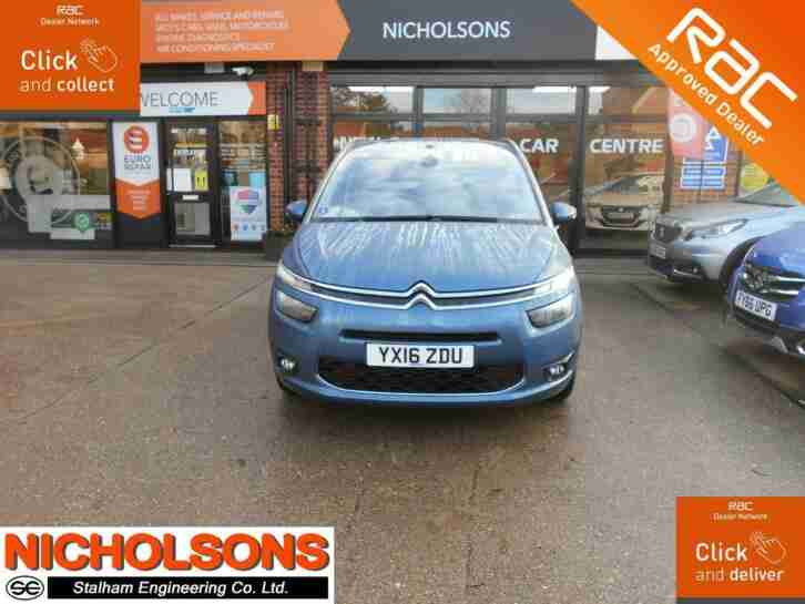 2016 Citroen C4 Picasso Grand Bluehdi Exclusive Mowers Diesel Manual