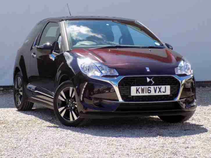 2016 DS Ds 3 1.2 PureTech Chic 3dr Petrol purple Manual