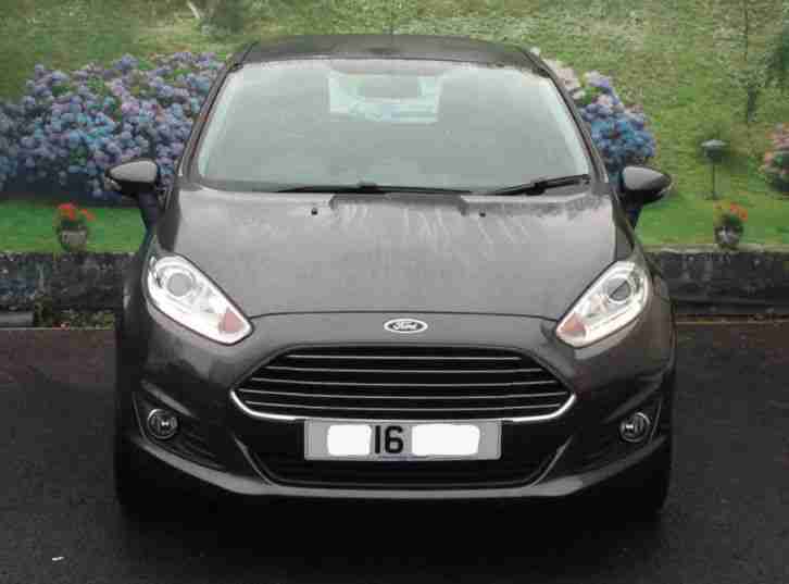 2016 FORD FIESTA ZETEC GREY