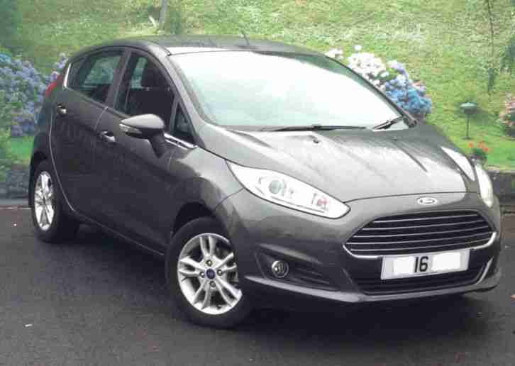 2016 FORD FIESTA ZETEC GREY