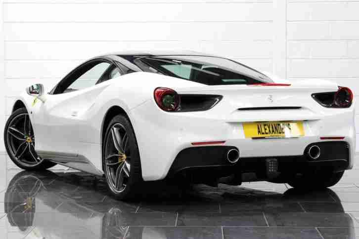 2016 Ferrari 488 GTB DCT Petrol white Automatic