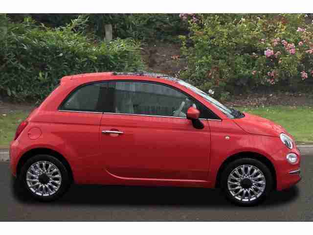 2016 Fiat 500 1.2 Lounge 3Dr Petrol Hatchback