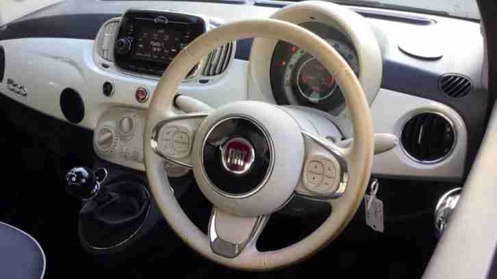 2016 Fiat 500 1.2 Lounge 3dr Manual Petrol Hatchback