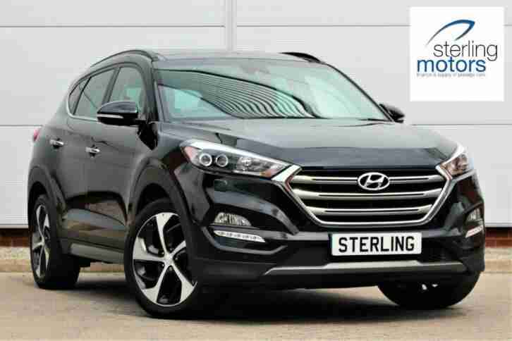 2016 Hyundai Tucson Hyundai Tucson 2.0 CRDi Premium SE 5dr2.0l Diesel black Manu