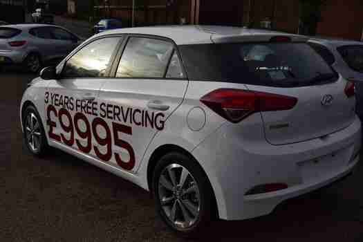 2016 Hyundai i20 1.2 Blue Drive SE 5 door Petrol Hatchback