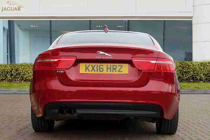 2016 Jaguar XE PORTFOLIO Diesel red Automatic