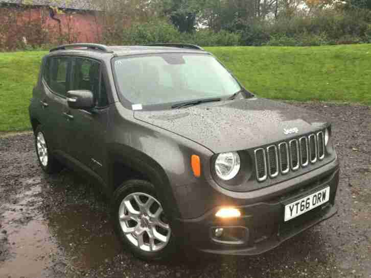 2016 Jeep Renegade 1.4 T MultiAirII Longitude DDCT (s/s) 5dr Petrol grey Semi Au