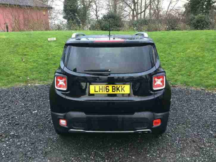 2016 Jeep Renegade 1.4T MultiAirII Limited DDCT (s/s) 5dr Petrol maroon Automati