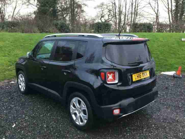 2016 Jeep Renegade 1.4T MultiAirII Limited DDCT (s/s) 5dr Petrol maroon Automati