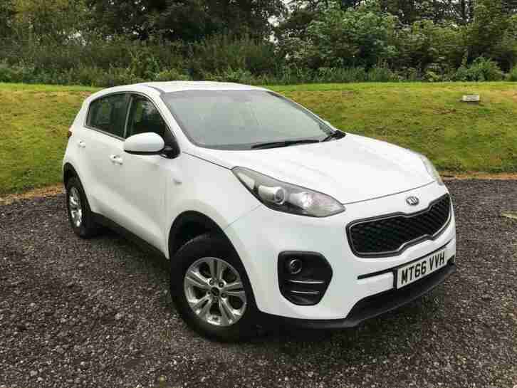 2016 Kia Sportage 1.6 GDi 1 5dr Petrol white Manual