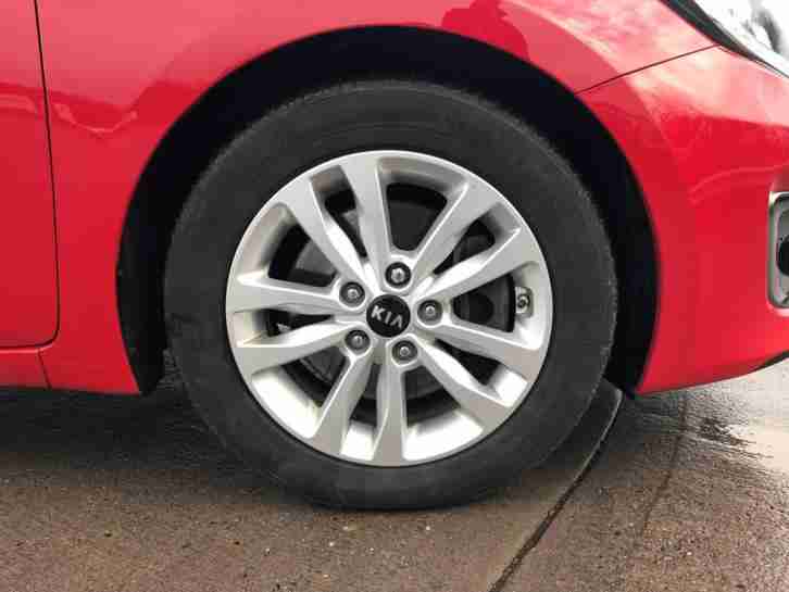 2016 Kia ceed CRDI 2 ISG Diesel red Manual