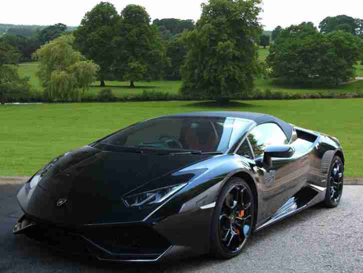 2016 Lamborghini Huracan LP 610-4 SPYDER Petrol black Semi Auto