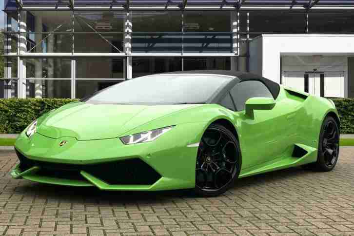 2016 Lamborghini Huracan LP 610 4 SPYDER Petrol green Semi Auto
