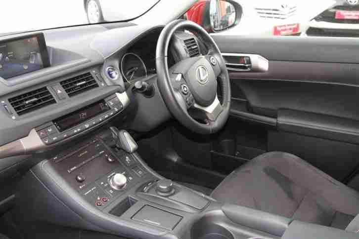 2016 Lexus CT 1.8 Advance PETROL/ELECTRIC red CVT