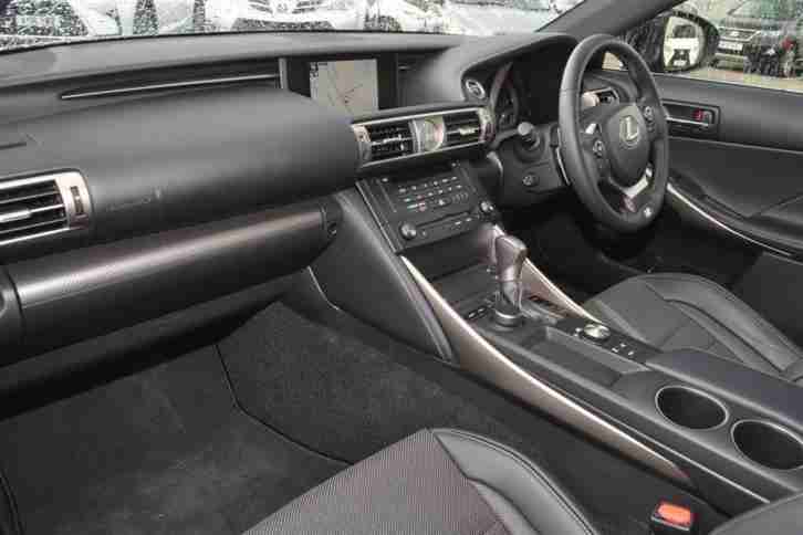 2016 Lexus IS 2.5 F Sport Leather PETROL/ELECTRIC black CVT
