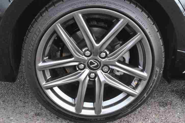 2016 Lexus IS 2.5 F Sport Leather PETROL/ELECTRIC black CVT