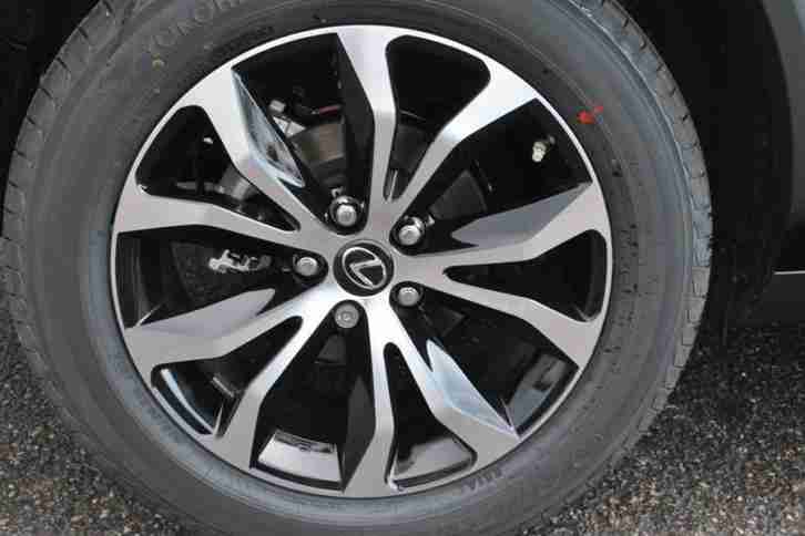 2016 Lexus NX 2.5 F Sport PETROL/ELECTRIC black CVT