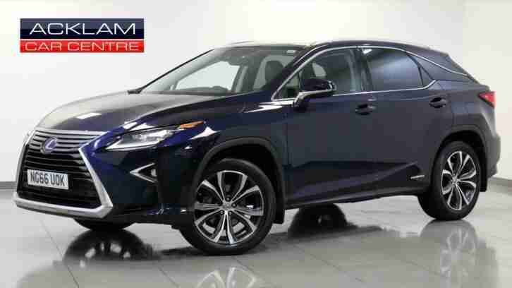 2016 Lexus RX 2016 66 Lexus RX 3.5 450H Luxury Hybrid PETROL ELECTRIC blue CVT