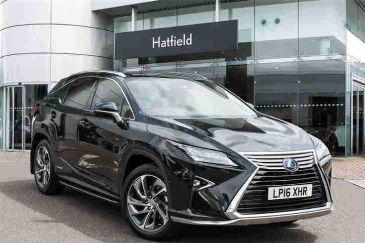 2016 Lexus RX 450h 3.5 Premier 5dr CVT Auto [Pan roof] HYBRID ELECTRIC black CVT